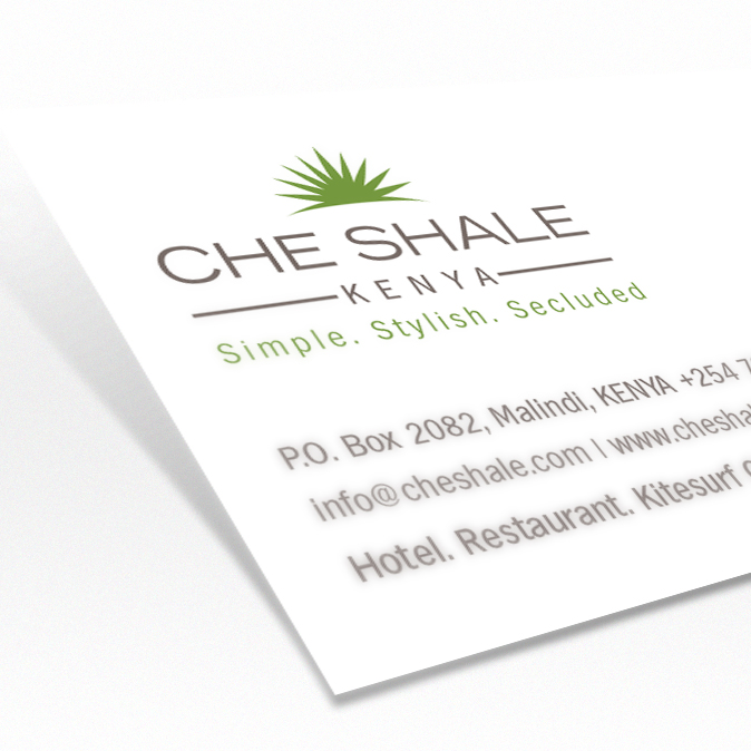 Che Shale Business Card Detail